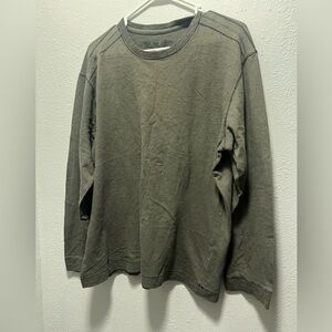 Olive Green Men’s Long Sleeve Shirt
